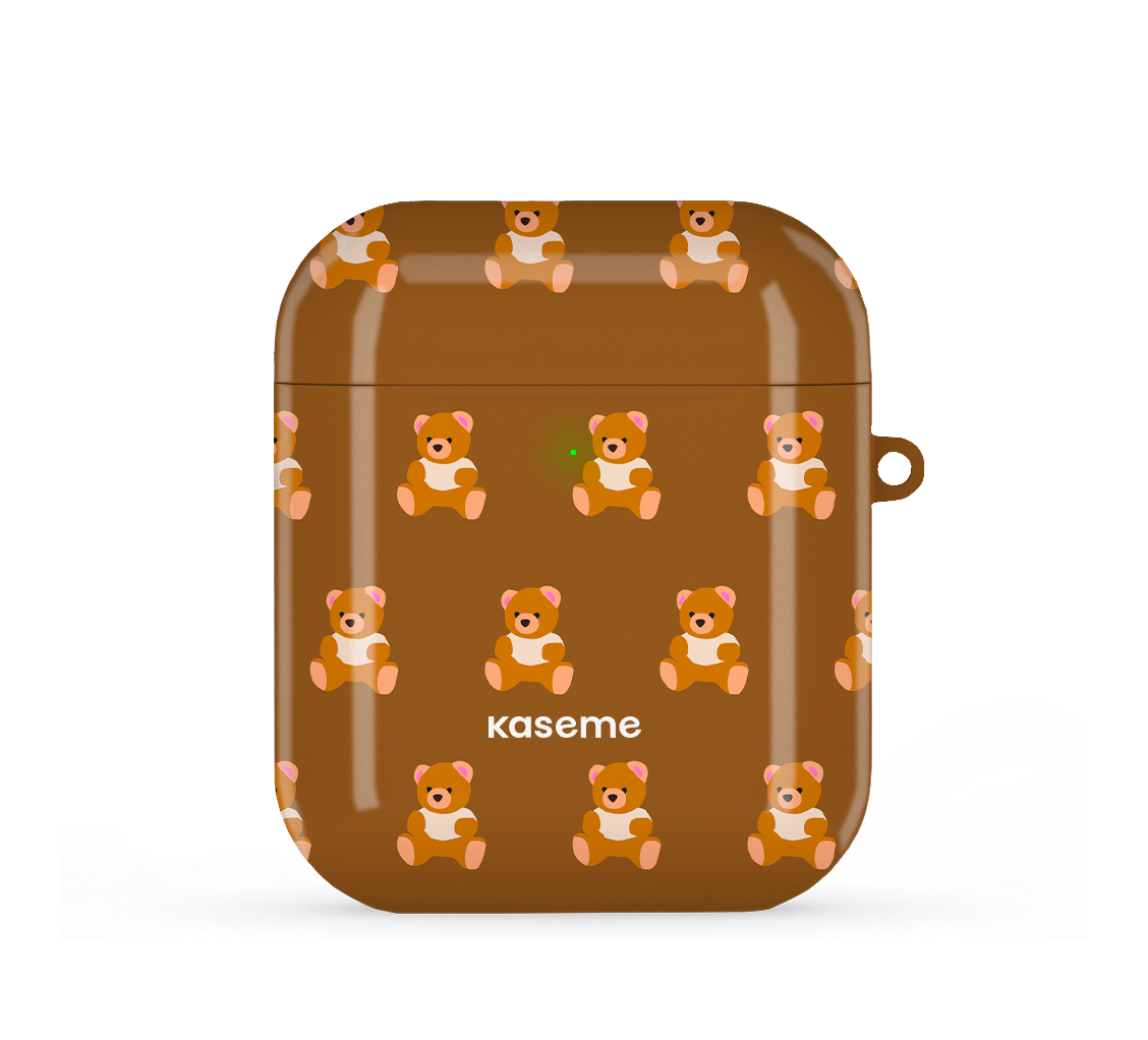 Teddy Brown AirPods Case